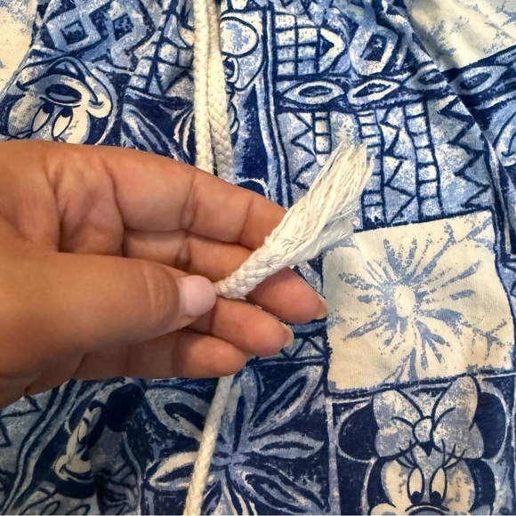 Disney Mickey Unlimited Jerry Leigh Shorts Size medium Pull On Tropical Beach - Picture 6 of 9